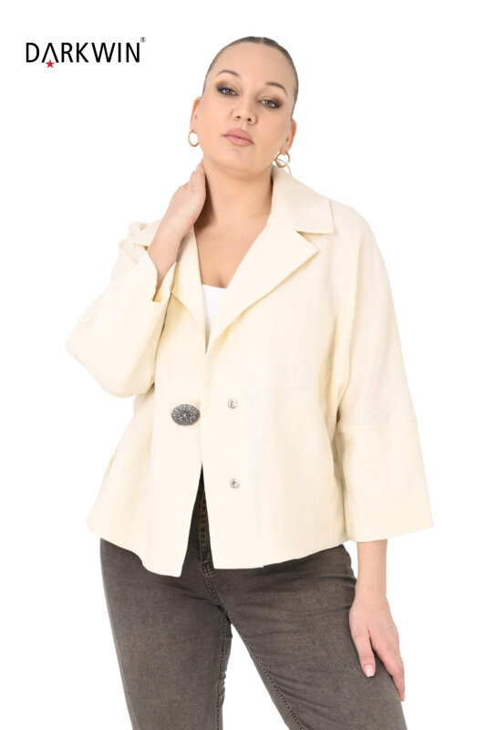 B3633 DARKWIN CEKET KREM - 4