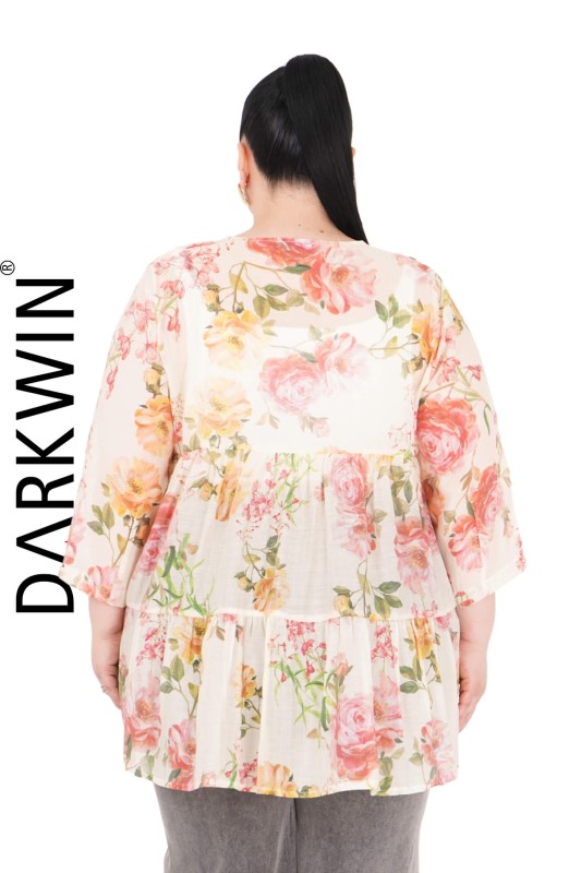 B3676 DARKWIN GÖMLEK PEMBE - Thumbnail