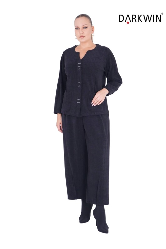 B3716 DARKWIN HIRKA-PANTOLON SIYAH - Thumbnail