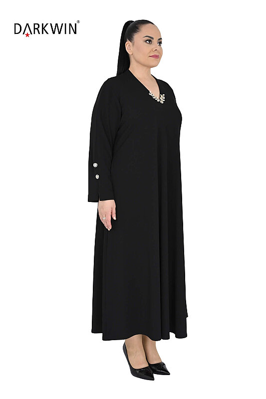 B3720 DARKWIN ELBİSE SIYAH - Darkwin (1)