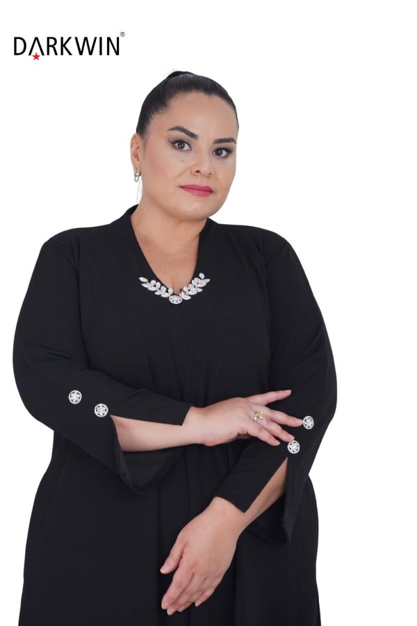 B3720 DARKWIN ELBİSE SIYAH - 4