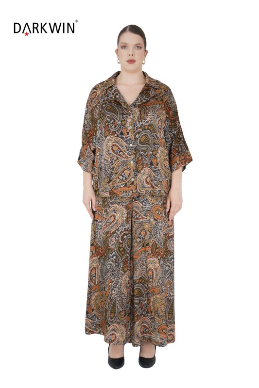 B3722 DARKWIN BLUZ-ETEK DESENLI - DARKWIN