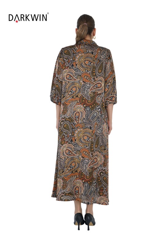 B3724 DARKWIN ELBİSE DESENLI - Thumbnail