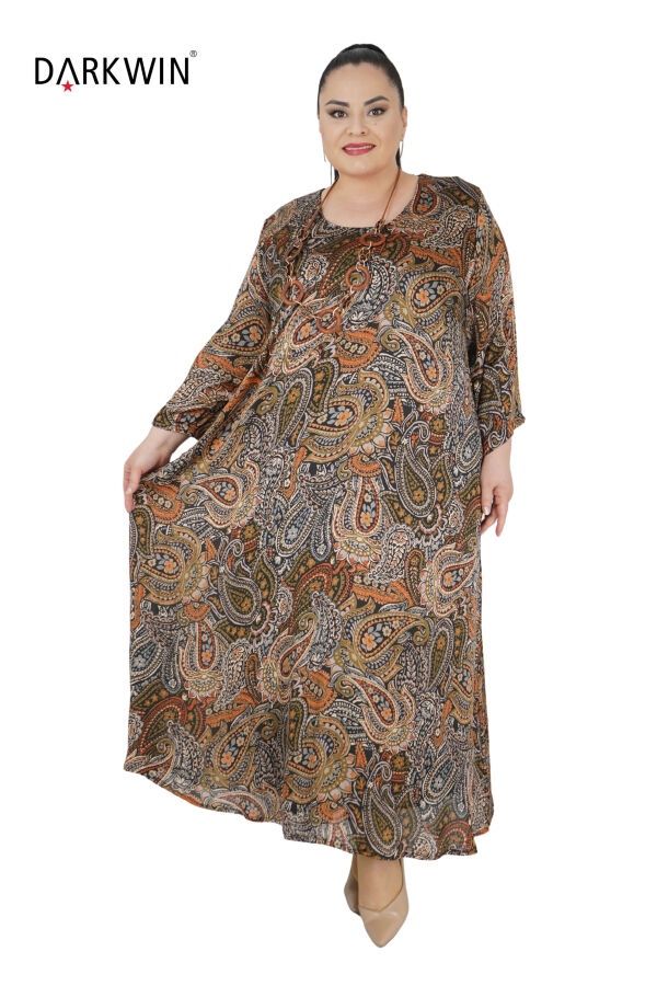 B3725 DARKWIN ELBİSE DESENLI - 4