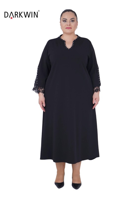 B3732 DARKWIN ELBİSE SIYAH - DARKWIN