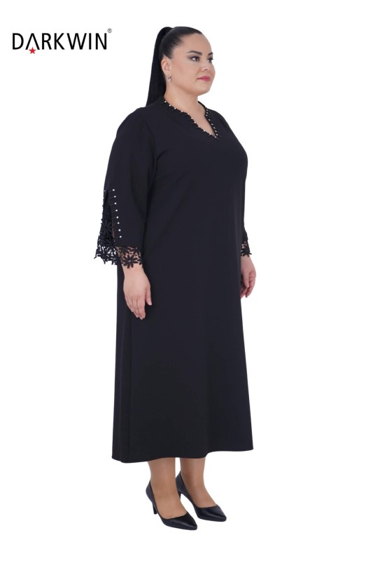 B3732 DARKWIN ELBİSE SIYAH - DARKWIN (1)
