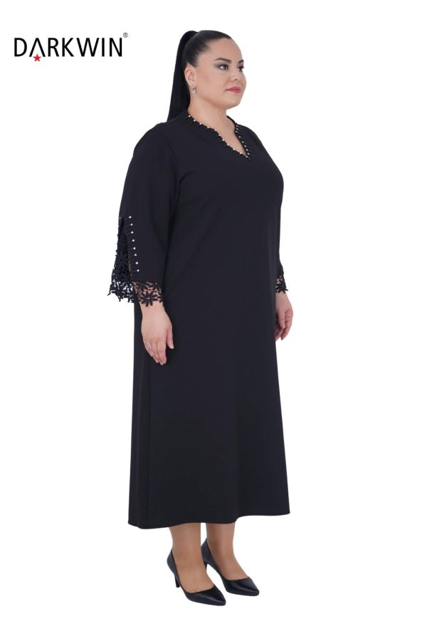 B3732 DARKWIN ELBİSE SIYAH - 2