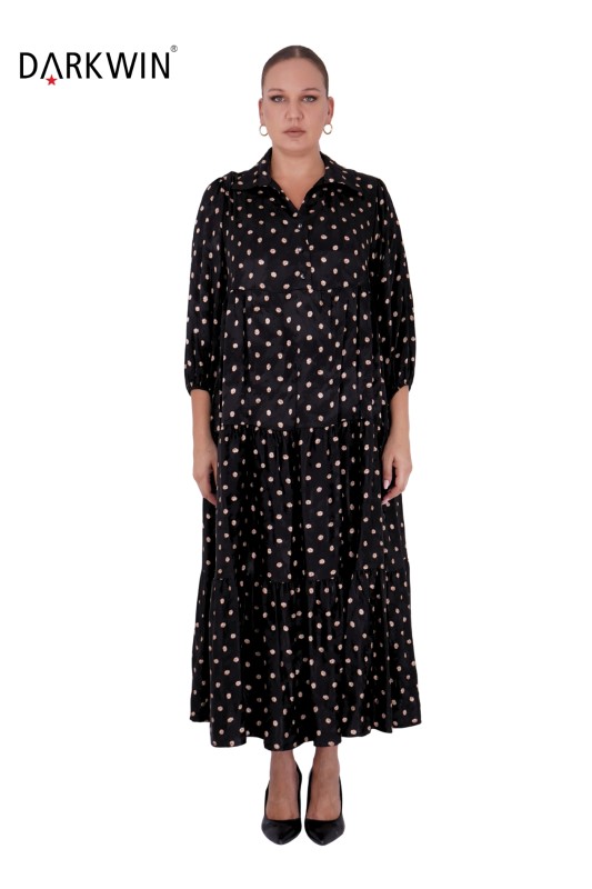 B3736 DARKWIN ELBİSE DESENLI - DARKWIN