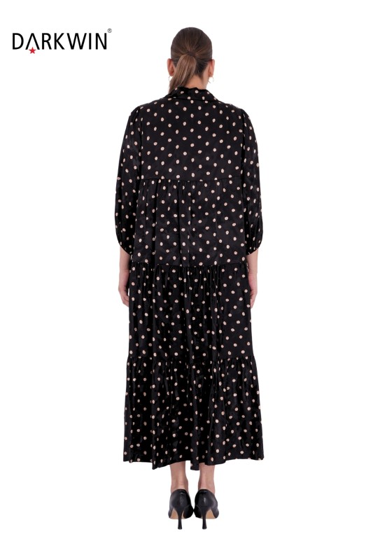 B3736 DARKWIN ELBİSE DESENLI - Thumbnail