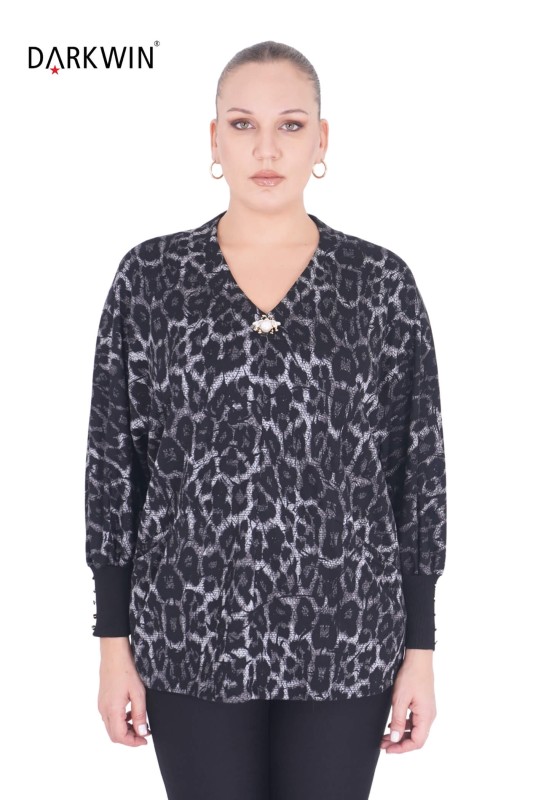 B3755 DARKWIN BLUZ DESENLI - DARKWIN (1)