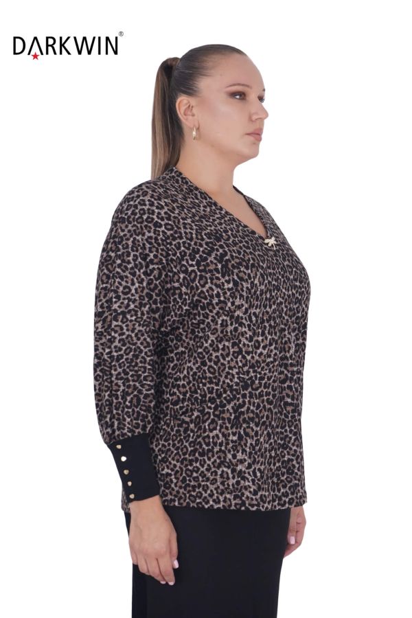 B3755 DARKWIN BLUZ DESENLI - 4