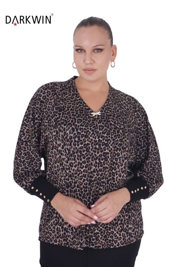 B3755 DARKWIN BLUZ DESENLI - 8