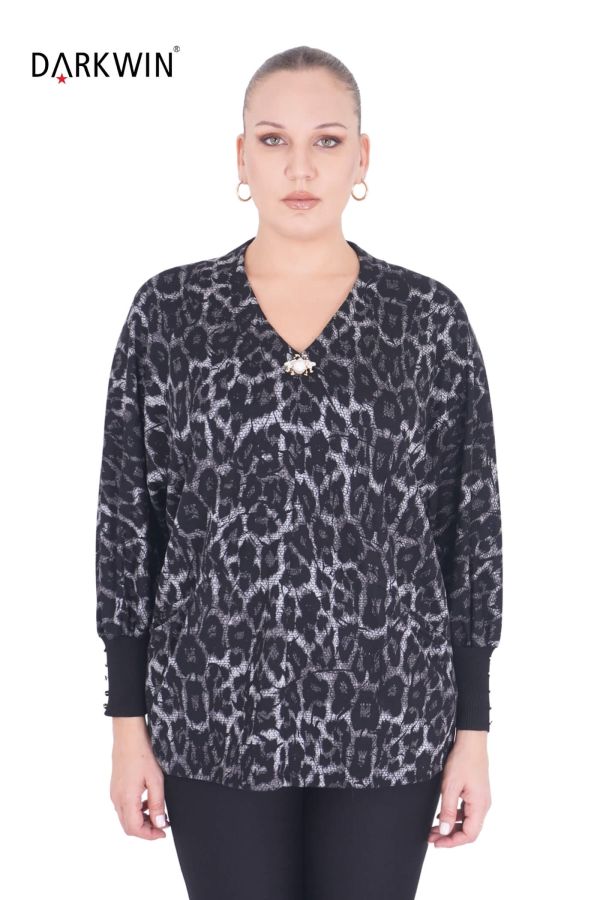 B3755 DARKWIN BLUZ DESENLI - 1