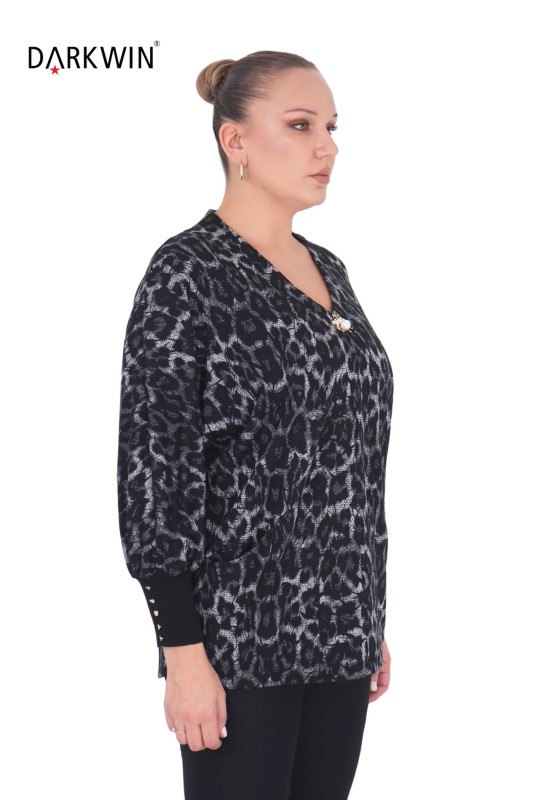 B3755 DARKWIN BLUZ DESENLI - 7