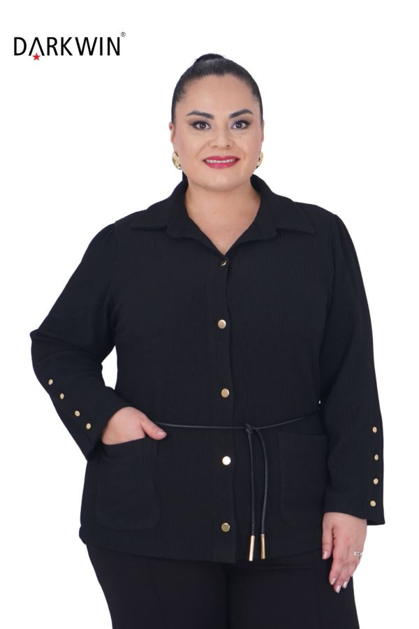 B3762 DARKWIN CEKET SIYAH - 4