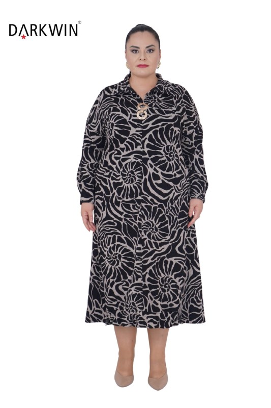 B3765 DARKWIN ELBİSE SIYAH - DARKWIN