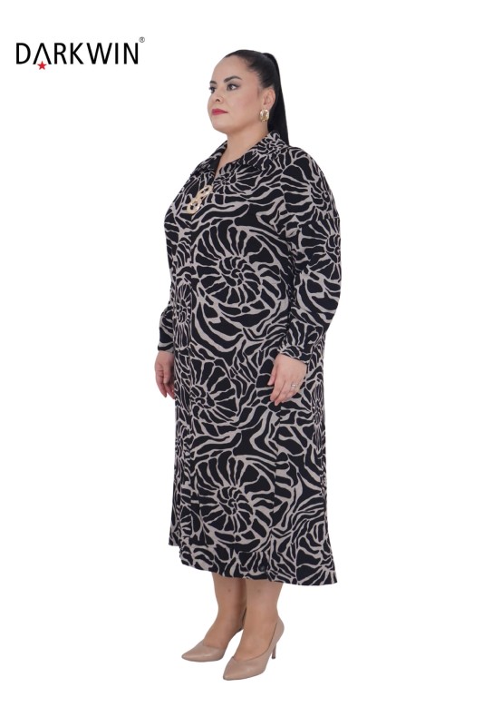 B3765 DARKWIN ELBİSE SIYAH - DARKWIN (1)