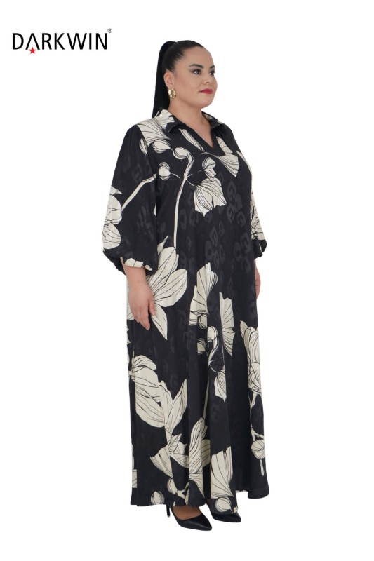 DARKWIN - B3771 DARKWIN ELBİSE DESENLI (1) DARKWIN - B3771 DARKWIN ELBİSE DESENLI (1)