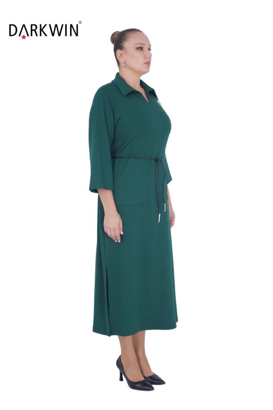 B3776 DARKWIN ELBİSE ZUMRUT - DARKWIN (1)
