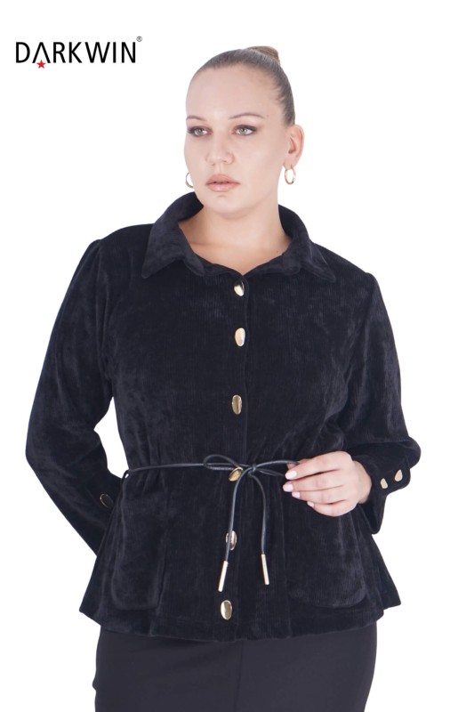 B3777 DARKWIN CEKET SIYAH - Thumbnail