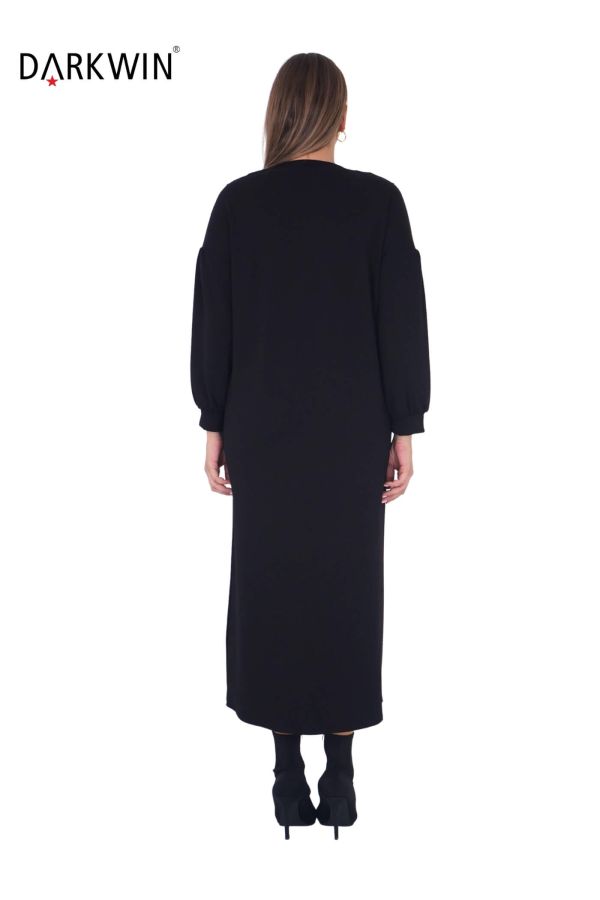 B3787 DARKWIN ELBİSE SIYAH - 3