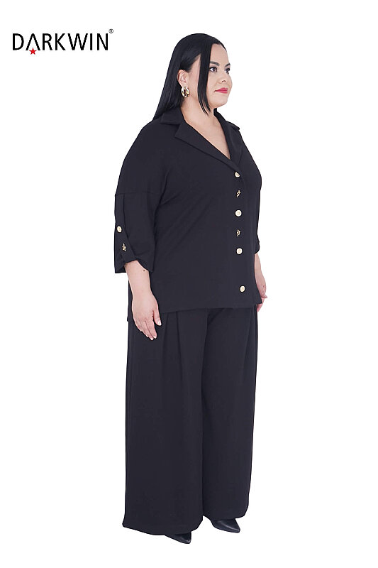 B3790 DARKWIN CEKET-PANTOLON SIYAH - Darkwin (1)