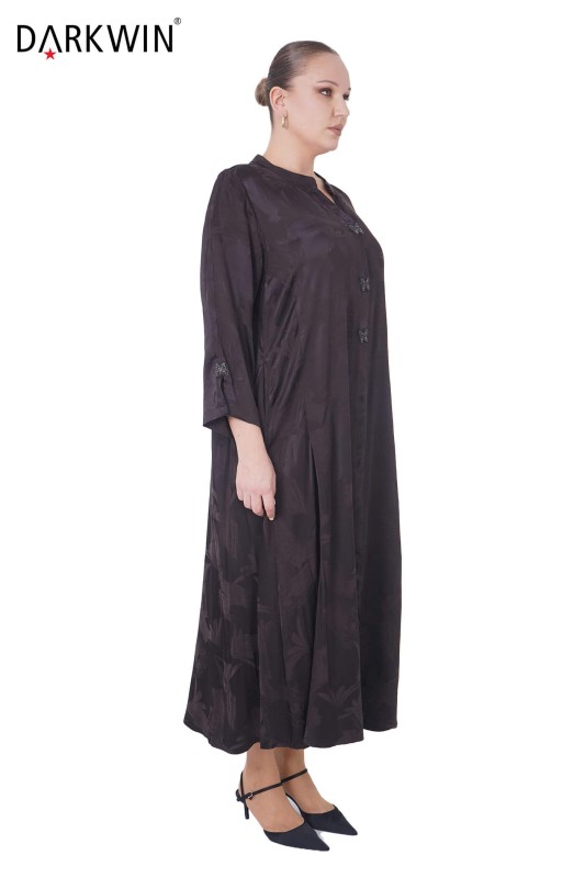 B3791 DARKWIN ELBİSE KAHVE - DARKWIN (1)