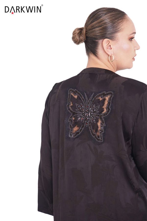 B3791 DARKWIN ELBİSE KAHVE - 4