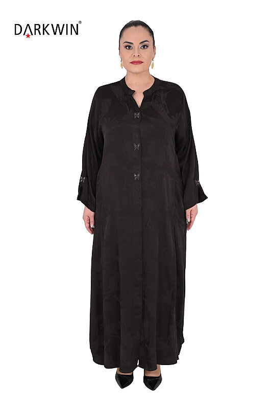 B3791 DARKWIN ELBİSE KAHVE - 1
