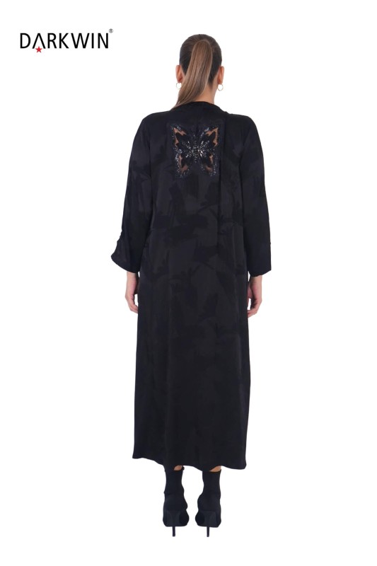 B3791 DARKWIN ELBİSE SIYAH - Thumbnail