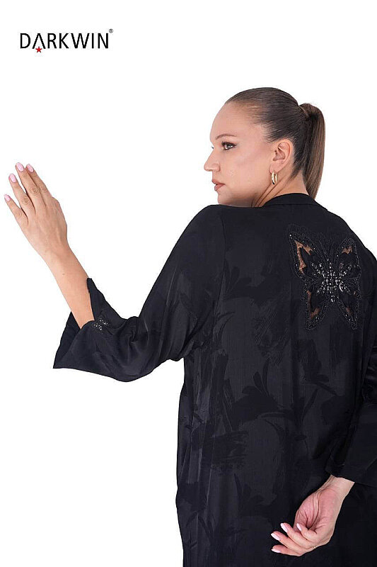 B3791 DARKWIN ELBİSE SIYAH - 4