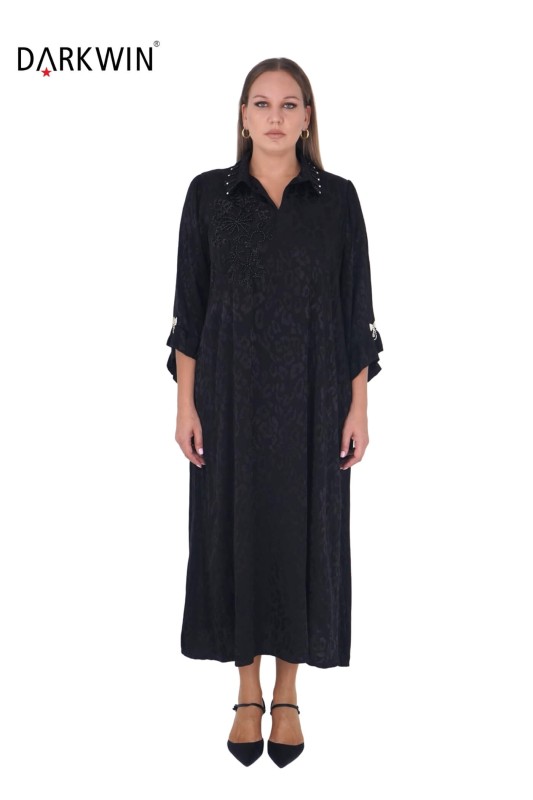 B3795 DARKWIN ELBİSE SIYAH - DARKWIN
