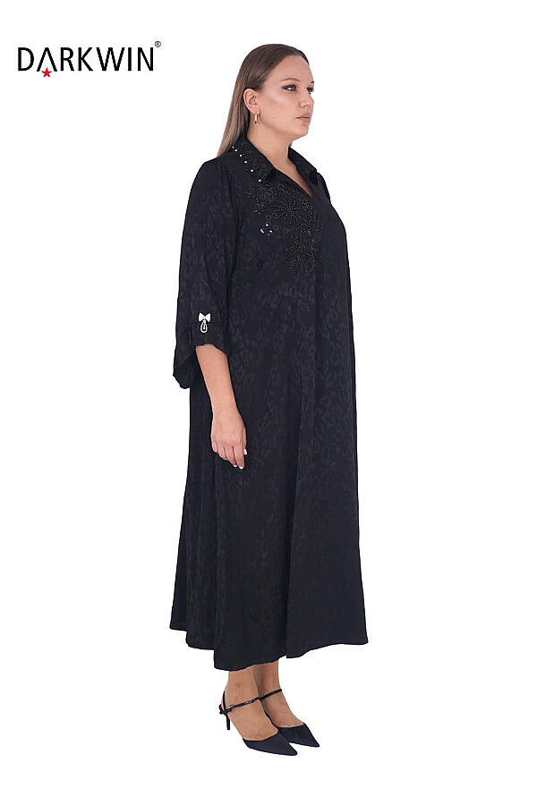 B3795 DARKWIN ELBİSE SIYAH - 2