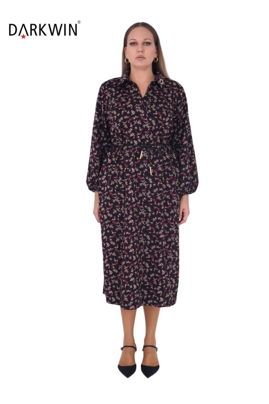 B3802 DARKWIN ELBİSE DESENLI - DARKWIN