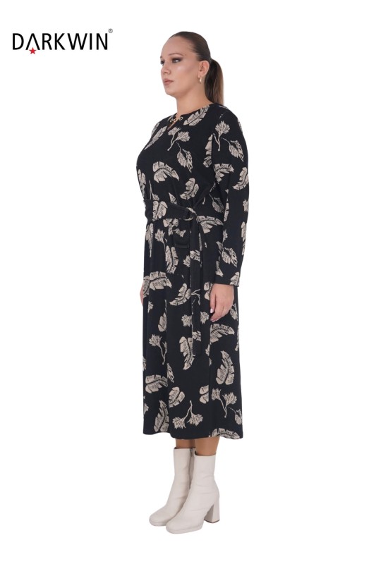 DARKWIN - B3830 DARKWIN ELBİSE DESENLI (1)