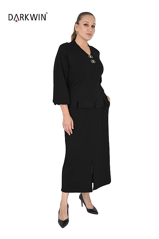 B3834 DARKWIN BLUZ-ETEK SIYAH - 5