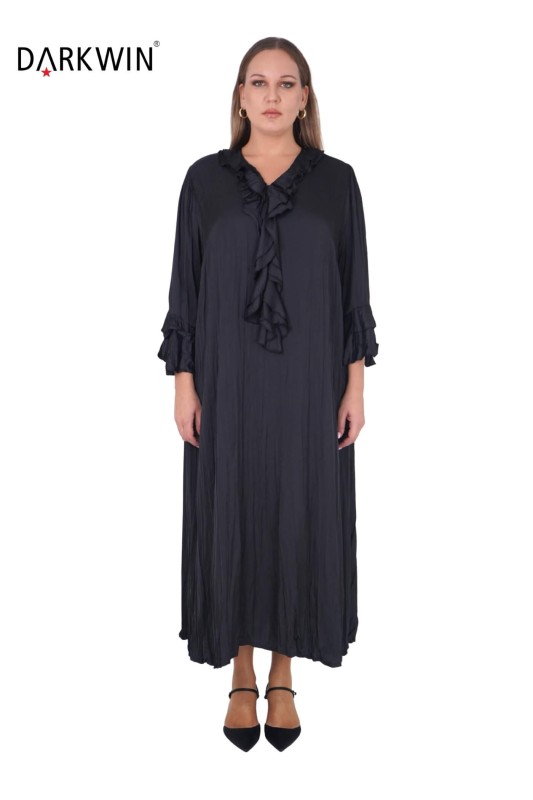 DARKWIN - B3835 DARKWIN ELBİSE SIYAH DARKWIN - B3835 DARKWIN ELBİSE SIYAH