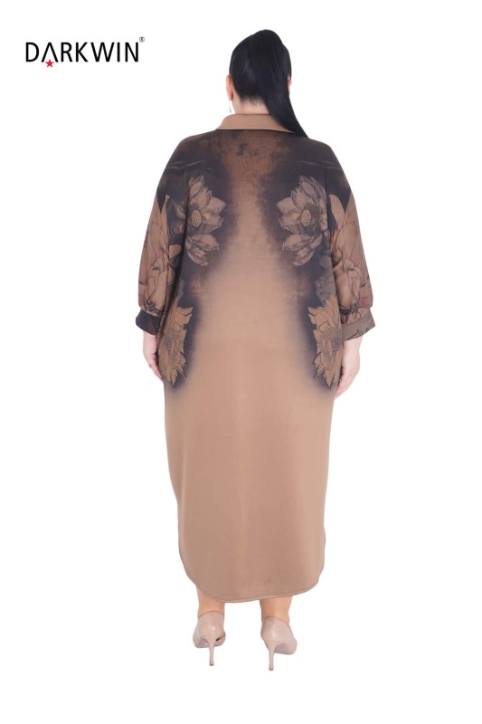 B3848 DARKWIN ELBİSE TABA - Thumbnail