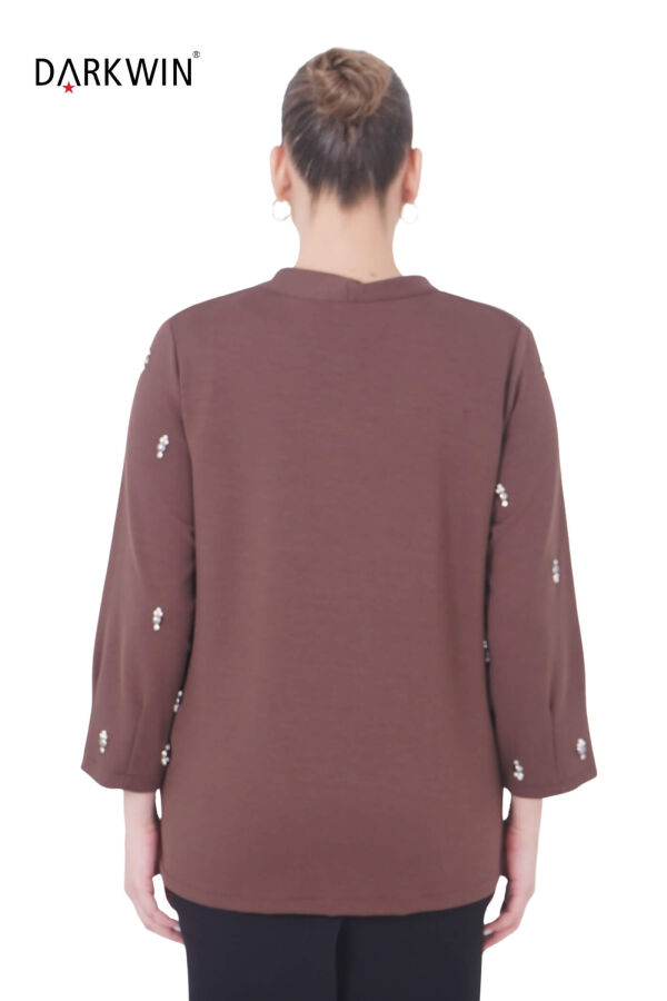 B3851 DARKWIN BLUZ ACIK KAHVE - 3