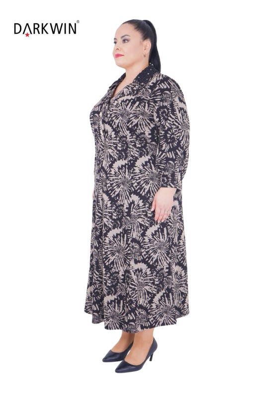 DARKWIN - B3859 DARKWIN ELBİSE DESENLI (1) DARKWIN - B3859 DARKWIN ELBİSE DESENLI (1)