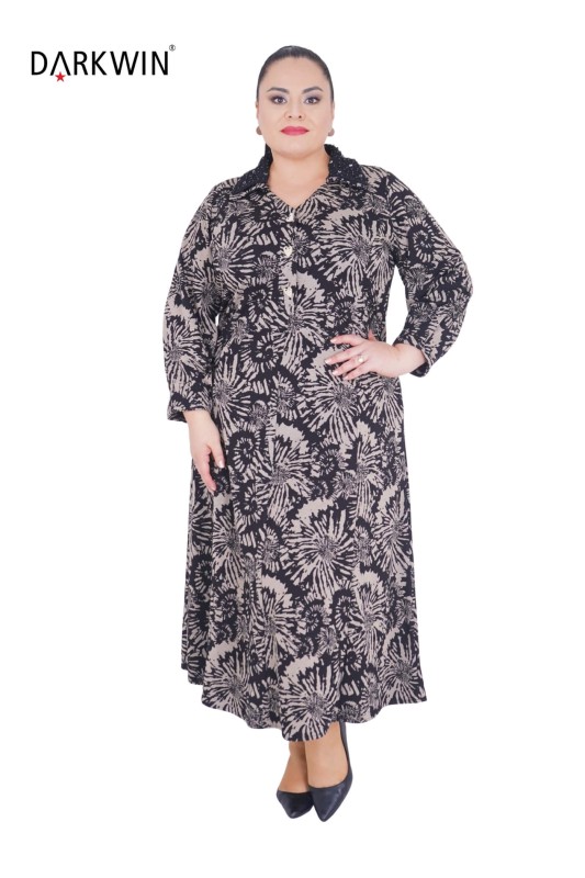 B3859 DARKWIN ELBİSE DESENLI - Thumbnail