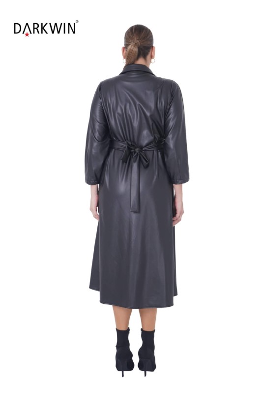 B3862 DARKWIN ELBİSE SIYAH - Thumbnail