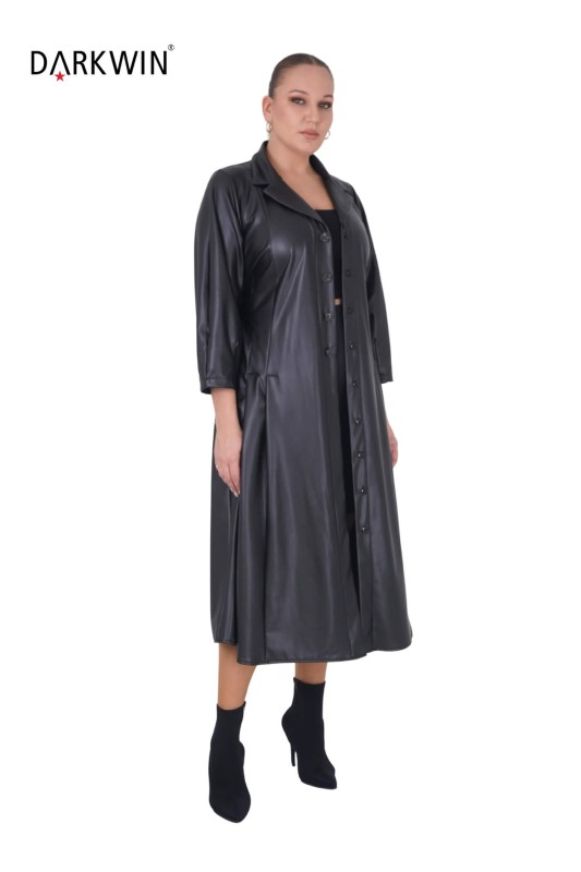 B3862 DARKWIN ELBİSE SIYAH - Thumbnail