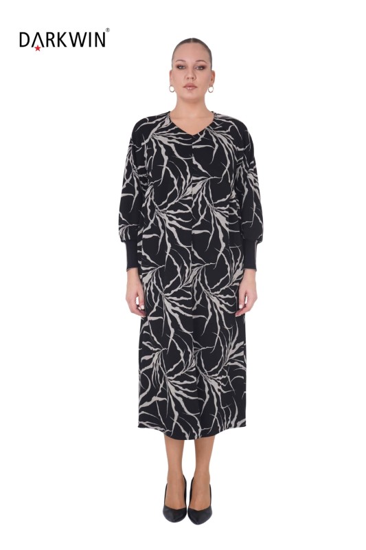 B3866 DARKWIN ELBİSE DESENLI - Thumbnail