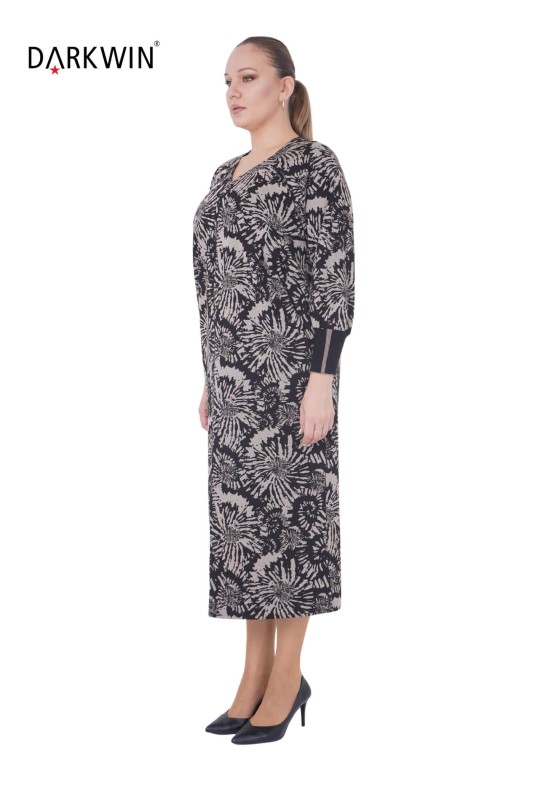 B3866 DARKWIN ELBİSE DESENLI - Thumbnail