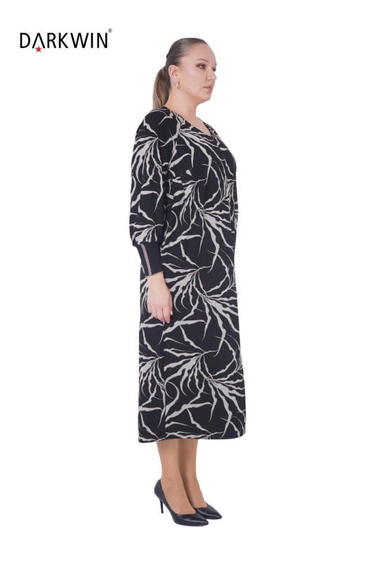 B3866 DARKWIN ELBİSE DESENLI - Thumbnail