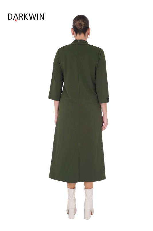 B3867 DARKWIN ELBİSE HAKI - Thumbnail