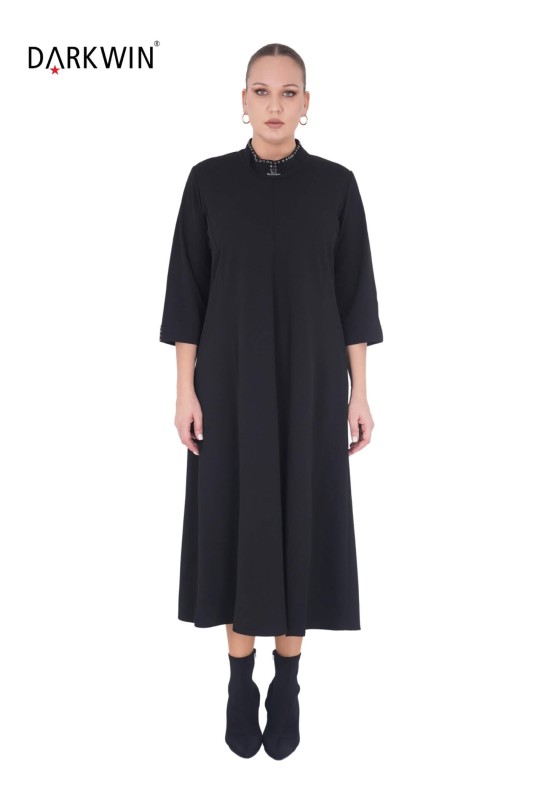 DARKWIN - B3867 DARKWIN ELBİSE SIYAH DARKWIN - B3867 DARKWIN ELBİSE SIYAH