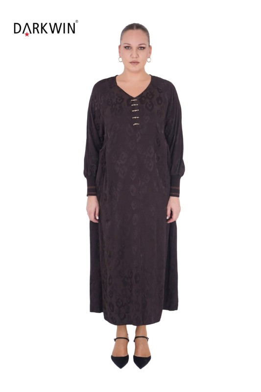 DARKWIN - B3869 DARKWIN ELBİSE K.KAHVE DARKWIN - B3869 DARKWIN ELBİSE K.KAHVE