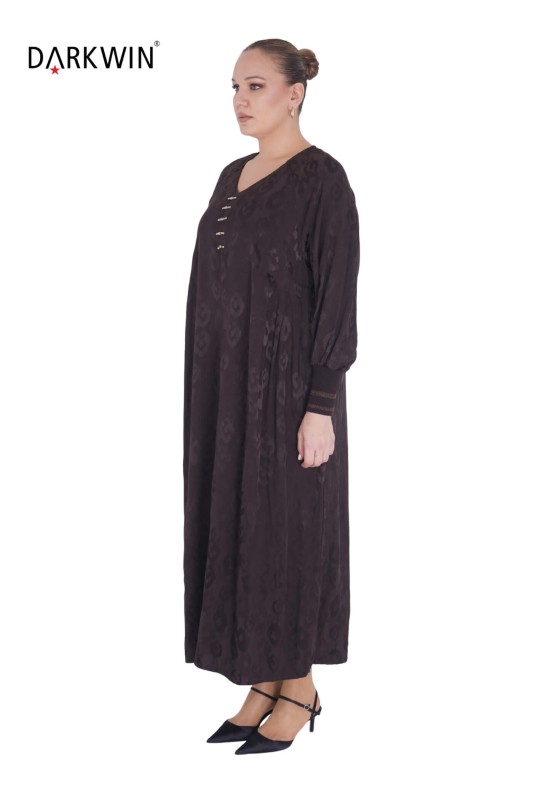 B3869 DARKWIN ELBİSE K.KAHVE - DARKWIN (1)